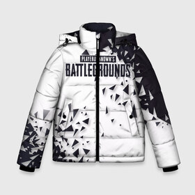 Зимняя куртка для мальчиков 3D с принтом PUBG Jacket Black в Новосибирске, ткань верха — 100% полиэстер; подклад — 100% полиэстер, утеплитель — 100% полиэстер | длина ниже бедра, удлиненная спинка, воротник стойка и отстегивающийся капюшон. Есть боковые карманы с листочкой на кнопках, утяжки по низу изделия и внутренний карман на молнии. 

Предусмотрены светоотражающий принт на спинке, радужный светоотражающий элемент на пуллере молнии и на резинке для утяжки | battle | chicken | dinner | royale | winner | битва | борьба | королевская | симулятор