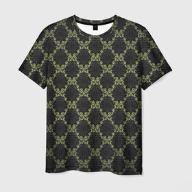Мужская футболка 3D с принтом Victorian - 36577512ik в Новосибирске, 100% полиэфир | прямой крой, круглый вырез горловины, длина до линии бедер | 36577512ik | black | gothic | gray | green | lace | pattern | style | texture | victorian | wallpaper | викторианский | готика | зеленый | кружево | обои | серый | стиль | текстура | черный