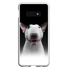 Чехол для Samsung S10E с принтом Oh snap! в Новосибирске, Силикон | Область печати: задняя сторона чехла, без боковых панелей | Тематика изображения на принте: bull terrier | dog |   | бультерьер | собака