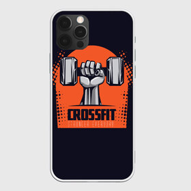 Чехол для iPhone 12 Pro Max с принтом Crossfit в Новосибирске, Силикон |  | мода | мотивация | настроения | позитив | прикол | пятна | тренд | яркие