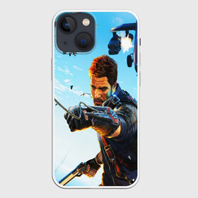 Чехол для iPhone 13 mini с принтом JustCause в Новосибирске,  |  | action | cause | enix | just | just cause 4 | mafia | игры | мафия | рико | тропики