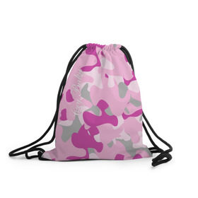 Рюкзак-мешок 3D с принтом Lil PEEP Cry baby в Новосибирске, 100% полиэстер | плотность ткани — 200 г/м2, размер — 35 х 45 см; лямки — толстые шнурки, застежка на шнуровке, без карманов и подкладки | baby | cry | lil peep | lil peep cry baby | pink | камуфляж | розовый | розовый камуфляж