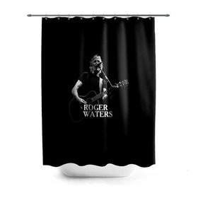 Штора 3D для ванной с принтом Roger Waters, Pink Floyd в Новосибирске, 100% полиэстер | плотность материала — 100 г/м2. Стандартный размер — 146 см х 180 см. По верхнему краю — пластиковые люверсы для креплений. В комплекте 10 пластиковых колец | roger waters | джордж уотерс | композитор | певец | поэт