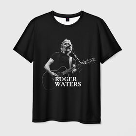 Мужская футболка 3D с принтом Roger Waters, Pink Floyd в Новосибирске, 100% полиэфир | прямой крой, круглый вырез горловины, длина до линии бедер | roger waters | джордж уотерс | композитор | певец | поэт