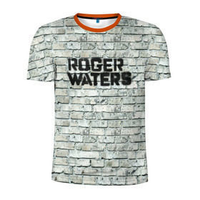 Мужская футболка 3D спортивная с принтом Roger Waters. The Wall в Новосибирске, 100% полиэстер с улучшенными характеристиками | приталенный силуэт, круглая горловина, широкие плечи, сужается к линии бедра | pink floyd | roger waters | джордж уотерс | композитор | певец | поэт