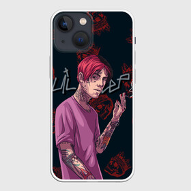 Чехол для iPhone 13 mini с принтом Лил Пип в Новосибирске,  |  | lilpeep | rap | лилпип | рэп