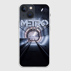 Чехол для iPhone 13 mini с принтом Metro Exodus в Новосибирске,  |  | exodus | horror | metro | survival | исход | метро | мутация | оружия | стелс | шутер | экшен