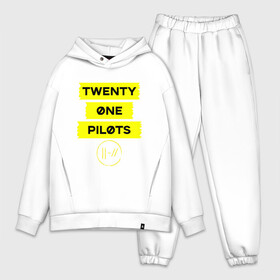 Мужской костюм хлопок OVERSIZE с принтом Twenty one pilots в Новосибирске,  |  | 21 pilots | josh dun | jumpsuit | music | rock | top | twenty one pilots | арт | джош дан.музыка | рок | тайлер джозеф