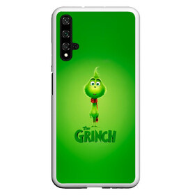 Чехол для Honor 20 с принтом Dr Seuss The Grinch в Новосибирске, Силикон | Область печати: задняя сторона чехла, без боковых панелей | Тематика изображения на принте: benedict | christmas | cumberbatch | grinch | max | whoville | winter | бенедикт | год | гринч | зима | камбербэтч | ктоград | макс | новый | рождество | снег | снежинки