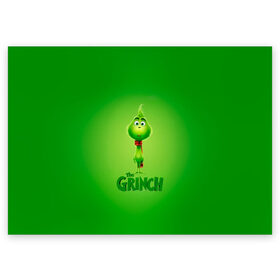 Поздравительная открытка с принтом Dr. Seuss The Grinch в Новосибирске, 100% бумага | плотность бумаги 280 г/м2, матовая, на обратной стороне линовка и место для марки
 | benedict | christmas | cumberbatch | grinch | max | whoville | winter | бенедикт | год | гринч | зима | камбербэтч | ктоград | макс | новый | рождество | снег | снежинки