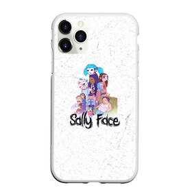 Чехол для iPhone 11 Pro матовый с принтом Sally Face в Новосибирске, Силикон |  | Тематика изображения на принте: sally face | гизмо | девид | девочка | игра | лари | ларри | мальчик | маска | мрачная | на лице | пых | с протезом | сал | сали | салли | салли фейс | фейс | фэйс | эддисон | эшли