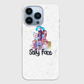 Чехол для iPhone 13 Pro с принтом Sally Face в Новосибирске,  |  | sally face | гизмо | девид | девочка | игра | лари | ларри | мальчик | маска | мрачная | на лице | пых | с протезом | сал | сали | салли | салли фейс | фейс | фэйс | эддисон | эшли