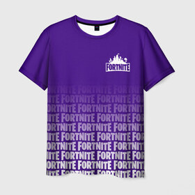 Мужская футболка 3D с принтом FORTNITE в Новосибирске, 100% полиэфир | прямой крой, круглый вырез горловины, длина до линии бедер | Тематика изображения на принте: battle royale | fortnite | fortnite royale | raven fortnite. | the forest