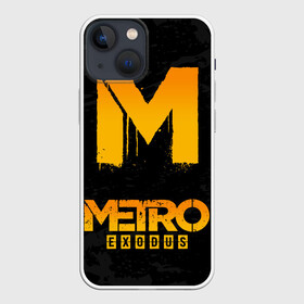 Чехол для iPhone 13 mini с принтом METRO EXODUS в Новосибирске,  |  | exodus | horror | metro 2033 | metro exodus | survival | игры | исход | метро | метро 2035
