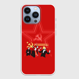 Чехол для iPhone 13 Pro с принтом Communism Party в Новосибирске,  |  | Тематика изображения на принте: звезда | китай | коммунизм | комунизм | ленин | мао дзедун | мао цзедун | мао цзэдун | маркс | прикол | серп и молот | советский союз | ссср | сталин | че гевара | че геваро | чегевара | энгельс
