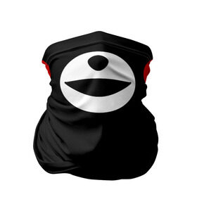 Бандана-труба 3D с принтом KUMAMON в Новосибирске, 100% полиэстер, ткань с особыми свойствами — Activecool | плотность 150‒180 г/м2; хорошо тянется, но сохраняет форму | bandana | bear | face | japanese | kumamon | kumamoto | mask | аниме | бандана | игрушка | кумамон | кумамото сапурайдзу | лицо | маска | медведь | мишка | персонаж | талисман | япония