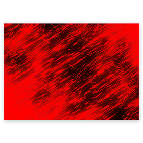 Поздравительная открытка с принтом RED FIRE STORM в Новосибирске, 100% бумага | плотность бумаги 280 г/м2, матовая, на обратной стороне линовка и место для марки
 | bright | fire | heat | light | orange | wildfire | искры | огненный | огонь | оранжевый | пламя | пожар