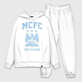 Мужской костюм хлопок OVERSIZE с принтом Манчестер Сити в Новосибирске,  |  | city | manchester city | manchester city football club | the citizens | апл | горожане | клубная | ман сит | манчестер | манчестер сити | сити | фанатская | футбол | футбольная | футбольный клуб