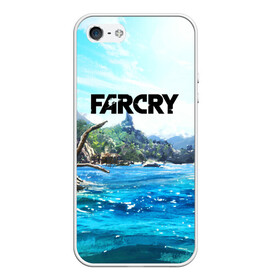 Чехол для iPhone 5/5S матовый с принтом FARCRY в Новосибирске, Силикон | Область печати: задняя сторона чехла, без боковых панелей | far cry | far cry 5 | far cry new dawn | farcry | fc 5 | fc5 | game | new dawn | игры | постапокалипсис | фар край | фар край 5