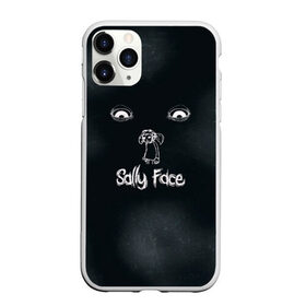 Чехол для iPhone 11 Pro Max матовый с принтом Sally Face в Новосибирске, Силикон |  | sally face | гизмо | девид | девочка | игра | лари | ларри | мальчик | маска | мрачная | на лице | пых | с протезом | сал | сали | салли | салли фейс | фейс | фэйс | эддисон | эшли