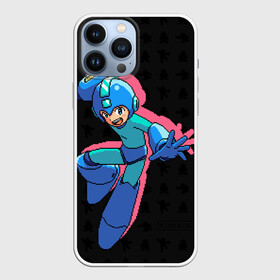 Чехол для iPhone 13 Pro Max с принтом Mega Man (pixel art) Black в Новосибирске,  |  | Тематика изображения на принте: 8 bit | 8bit | art | dendy | famicom | game | games | japan | japanese | man | mega | mega man | megaman | nes | pixel | pixel art | pixelart | retro | video games | videogames