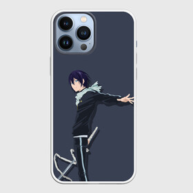 Чехол для iPhone 13 Pro Max с принтом Ято с мечом в Новосибирске,  |  | anime | god | noragami | yato | аниме | бездомный бог | бог | боженька | божечка | норамагами | секки | ято | яточка