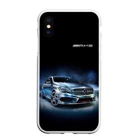 Чехол для iPhone XS Max матовый с принтом Mercedes AMG в Новосибирске, Силикон | Область печати: задняя сторона чехла, без боковых панелей | car | mercedes | mercedes   benz | motorsport | автомобиль | автоспорт | мерседес | спорткар