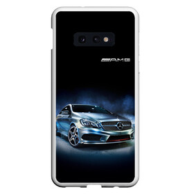 Чехол для Samsung S10E с принтом Mercedes AMG в Новосибирске, Силикон | Область печати: задняя сторона чехла, без боковых панелей | car | mercedes | mercedes   benz | motorsport | автомобиль | автоспорт | мерседес | спорткар