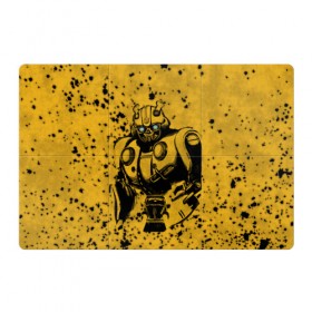 Магнитный плакат 3Х2 с принтом Bumblebee в Новосибирске, Полимерный материал с магнитным слоем | 6 деталей размером 9*9 см | Тематика изображения на принте: kefer | volkswagen | автобот | бамблби | трансформатор | трансформаторы | шершень | шмель