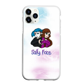Чехол для iPhone 11 Pro матовый с принтом Sally Face в Новосибирске, Силикон |  | sally face | гизмо | девид | девочка | игра | лари | ларри | мальчик | маска | мрачная | на лице | пых | с протезом | сал | сали | салли | салли фейс | фейс | фэйс | эддисон | эшли