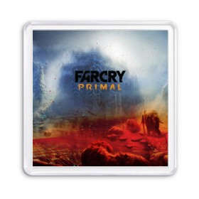 Магнит 55*55 с принтом FarCry Primal в Новосибирске, Пластик | Размер: 65*65 мм; Размер печати: 55*55 мм | 