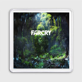 Магнит 55*55 с принтом FarCry в Новосибирске, Пластик | Размер: 65*65 мм; Размер печати: 55*55 мм | 