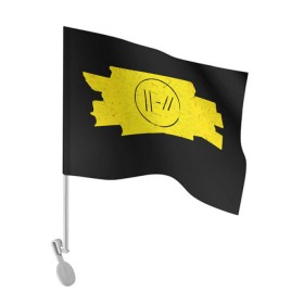 Флаг для автомобиля с принтом TWENTY ONE PILOTS - Trench в Новосибирске, 100% полиэстер | Размер: 30*21 см | band | best | blurry | face | indie | logo | music | one | pilots | pop | regional | rock | symbol | top | trench | twenty | vessel | группа | инди | лого | логотип | музыка | пилоты | поп | рок | символ | топ | тренч