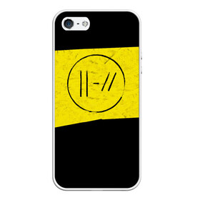 Чехол для iPhone 5/5S матовый с принтом TWENTY ONE PILOTS - Trench в Новосибирске, Силикон | Область печати: задняя сторона чехла, без боковых панелей | band | best | blurry | face | indie | logo | music | one | pilots | pop | regional | rock | symbol | top | trench | twenty | vessel | группа | инди | лого | логотип | музыка | пилоты | поп | рок | символ | топ | тренч