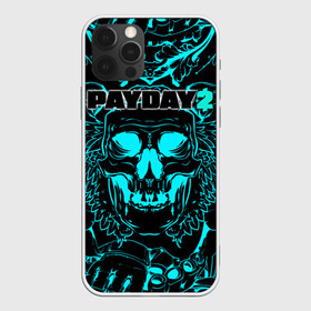 Чехол для iPhone 12 Pro с принтом Payday 2 в Новосибирске, силикон | область печати: задняя сторона чехла, без боковых панелей | 2 | payday | беглец | бот | ограбления | пейдей | призрак | симулятор | техник | штурмовик | шутер