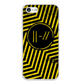 Чехол для iPhone 5/5S матовый с принтом Twenty One Pilots - Trench в Новосибирске, Силикон | Область печати: задняя сторона чехла, без боковых панелей | band | best | blurry | face | indie | logo | music | one | pilots | pop | regional | rock | symbol | top | trench | twenty | vessel | группа | инди | лого | логотип | музыка | пилоты | поп | рок | символ | топ | тренч