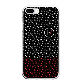 Чехол для iPhone 7Plus/8 Plus матовый с принтом Twenty One Pilots - Blurryface в Новосибирске, Силикон | Область печати: задняя сторона чехла, без боковых панелей | band | best | blurry | face | indie | logo | music | one | pilots | pop | regional | rock | symbol | top | trench | twenty | vessel | группа | инди | лого | логотип | музыка | пилоты | поп | рок | символ | топ | тренч