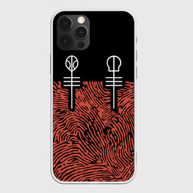 Чехол для iPhone 12 Pro с принтом Twenty One Pilots - Blurryface в Новосибирске, силикон | область печати: задняя сторона чехла, без боковых панелей | band | best | blurry | face | indie | logo | music | one | pilots | pop | regional | rock | symbol | top | trench | twenty | vessel | группа | инди | лого | логотип | музыка | пилоты | поп | рок | символ | топ | тренч