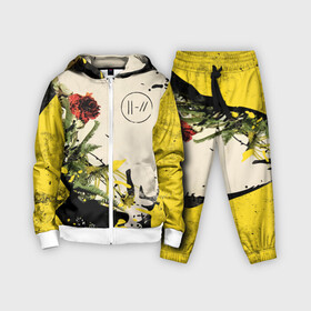 Детский костюм 3D с принтом Twenty One Pilots   Trench в Новосибирске,  |  | band | best | blurry | face | indie | logo | music | one | pilots | pop | regional | rock | symbol | top | trench | twenty | vessel | группа | инди | лого | логотип | музыка | пилоты | поп | рок | символ | топ | тренч