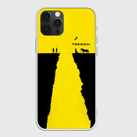 Чехол для iPhone 12 Pro с принтом Twenty One Pilots - Trench в Новосибирске, силикон | область печати: задняя сторона чехла, без боковых панелей | band | best | blurry | face | indie | logo | music | one | pilots | pop | regional | rock | symbol | top | trench | twenty | vessel | группа | инди | лого | логотип | музыка | пилоты | поп | рок | символ | топ | тренч