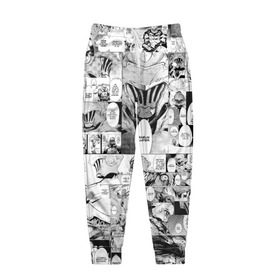 Мужские брюки 3D с принтом Goblin Slayer Manga в Новосибирске, 100% полиэстер | манжеты по низу, эластичный пояс регулируется шнурком, по бокам два кармана без застежек, внутренняя часть кармана из мелкой сетки | Тематика изображения на принте: goblin slayer | knight | рыцарь