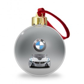 Ёлочный шар с принтом BMW Vision в Новосибирске, Пластик | Диаметр: 77 мм | bmw | car | germany | motorsport | sports car | автомобиль | автоспорт | бмв | германия | спорткар