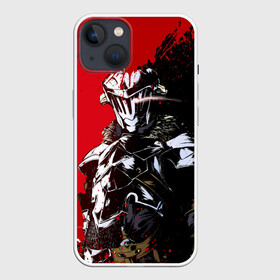 Чехол для iPhone 13 с принтом Goblin Slayer red and black в Новосибирске,  |  | ahegao | anime | armor | blood | goblin | knight | manga | slayer | аниме | ахегао | гоблин | гоблинов | гоблины | доспехи | жрица | кровища | кровь | манга | мульт | мультик | ранобэ | рыцарь | сериал
