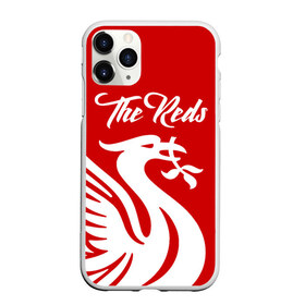 Чехол для iPhone 11 Pro матовый с принтом Ливерпуль в Новосибирске, Силикон |  | anfield | liverpool | liverpool fc | the reds | you ll never walk a | клубная | красные | ливерпуль | мерсисайдцы | фанатская | футбольная | футбольный клуб | футбольный клуб ливерпуль | энфилд