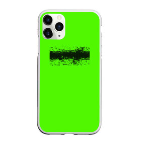 Чехол для iPhone 11 Pro матовый с принтом Гранж зеленый в Новосибирске, Силикон |  | кислотные костюмы | кислотные цвета | неон | флуоресцентные принты