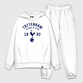 Мужской костюм хлопок OVERSIZE с принтом Тоттенхэм в Новосибирске,  |  | spurs | tottenham | tottenham hotspur | англия | апл | белые | лондон | премьер лига | тоттенхэм | тоттенхэм хотспур | форма | футбол | футболист | футбольная | футбольный клуб | шпоры