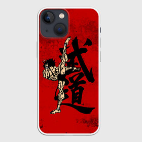 Чехол для iPhone 13 mini с принтом Боец Баки   Baki the Grappler в Новосибирске,  |  | ahegao | anime | baki | fighter | grappler | manga | the | аниме | анимешники | анимешнику | ахегао | баки | боевые | боец | бойцы | доппо | драки | искусства | манга | мульт | мультик | сериал | хамма | юдзиро