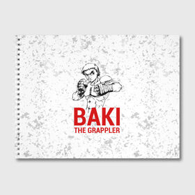 Альбом для рисования с принтом Baki the Grappler Боец Баки в Новосибирске, 100% бумага
 | матовая бумага, плотность 200 мг. | ahegao | anime | baki | fighter | grappler | manga | the | аниме | анимешники | анимешнику | ахегао | баки | боевые | боец | бойцы | доппо | драки | искусства | манга | мульт | мультик | сериал | хамма | юдзиро