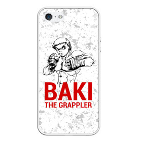 Чехол для iPhone 5/5S матовый с принтом Baki the Grappler Боец Баки в Новосибирске, Силикон | Область печати: задняя сторона чехла, без боковых панелей | ahegao | anime | baki | fighter | grappler | manga | the | аниме | анимешники | анимешнику | ахегао | баки | боевые | боец | бойцы | доппо | драки | искусства | манга | мульт | мультик | сериал | хамма | юдзиро