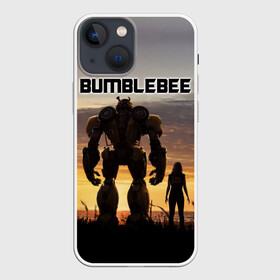 Чехол для iPhone 13 mini с принтом BUMBLEBEE в Новосибирске,  |  | bumblebee | автобот | бамблби | герой | камаро | прайм | робот | трансформеры | фильм | шевроле